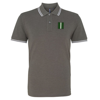 The Green Howards Tactical Recognition Flash Embroidered Tipped Polo Shirt