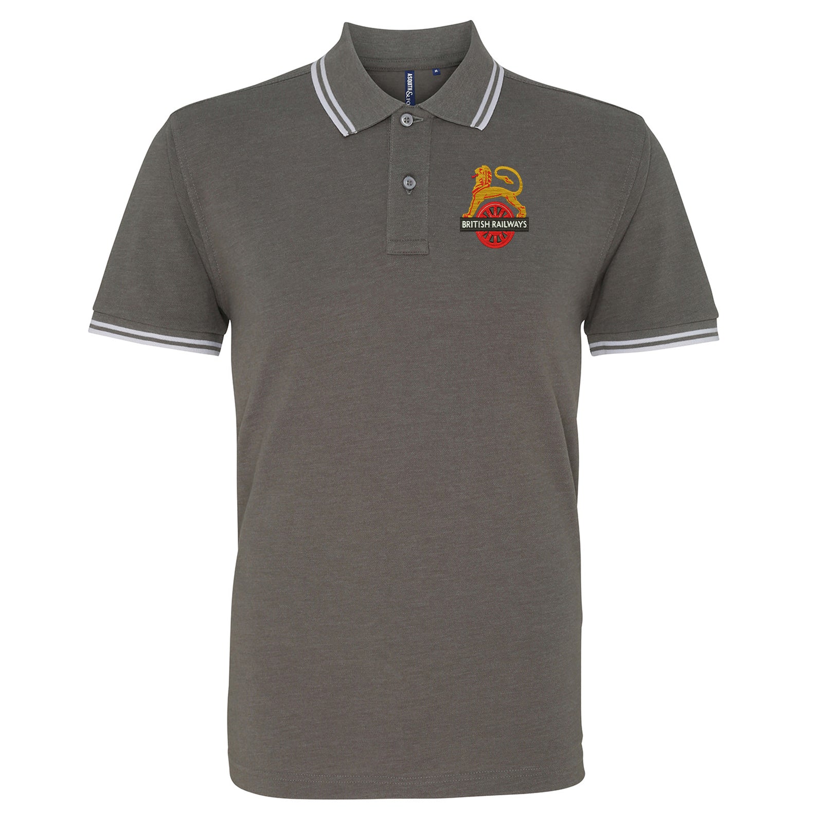 British Railways Tipped Polo Shirt 
