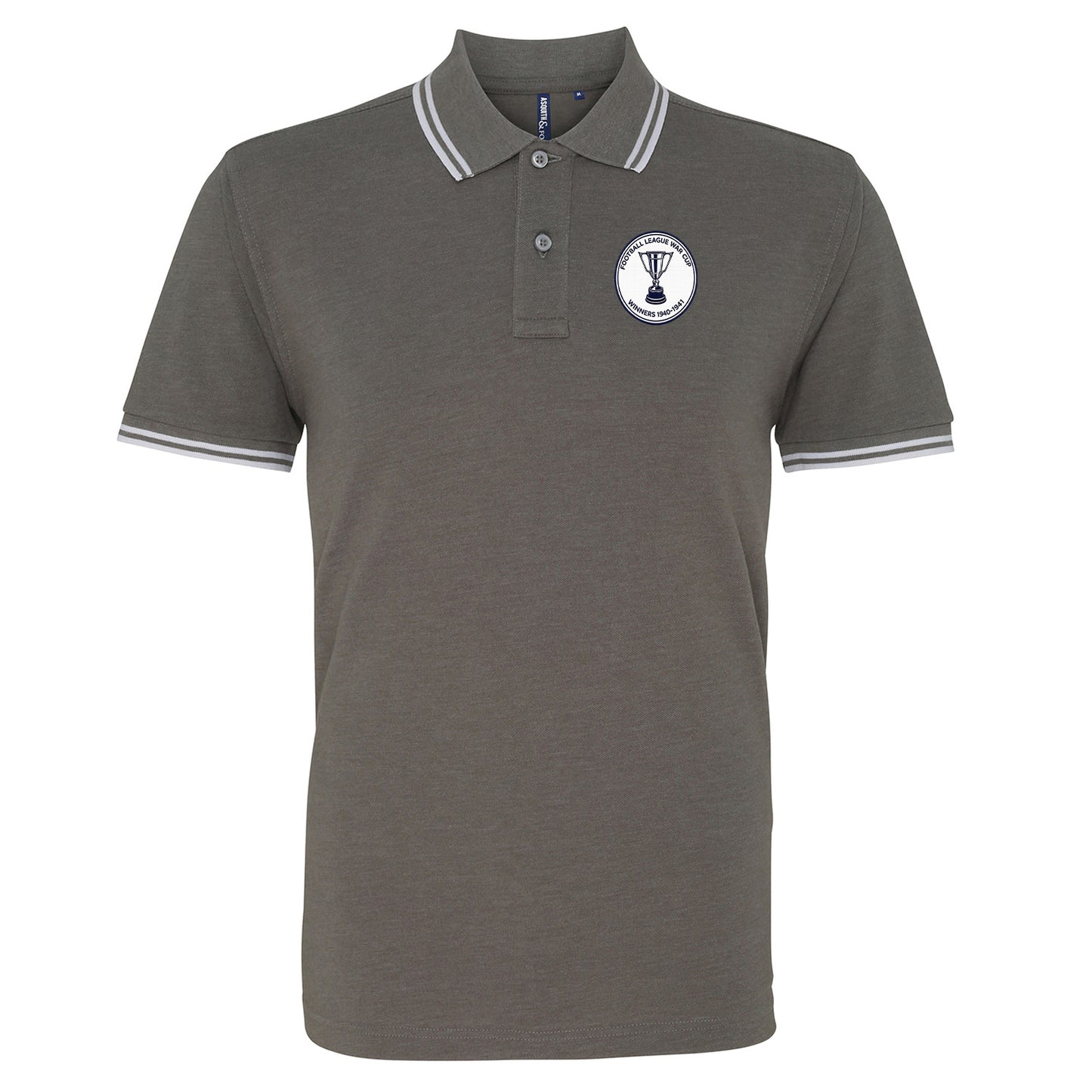 Retro Preston North End Tipped Polo Shirt