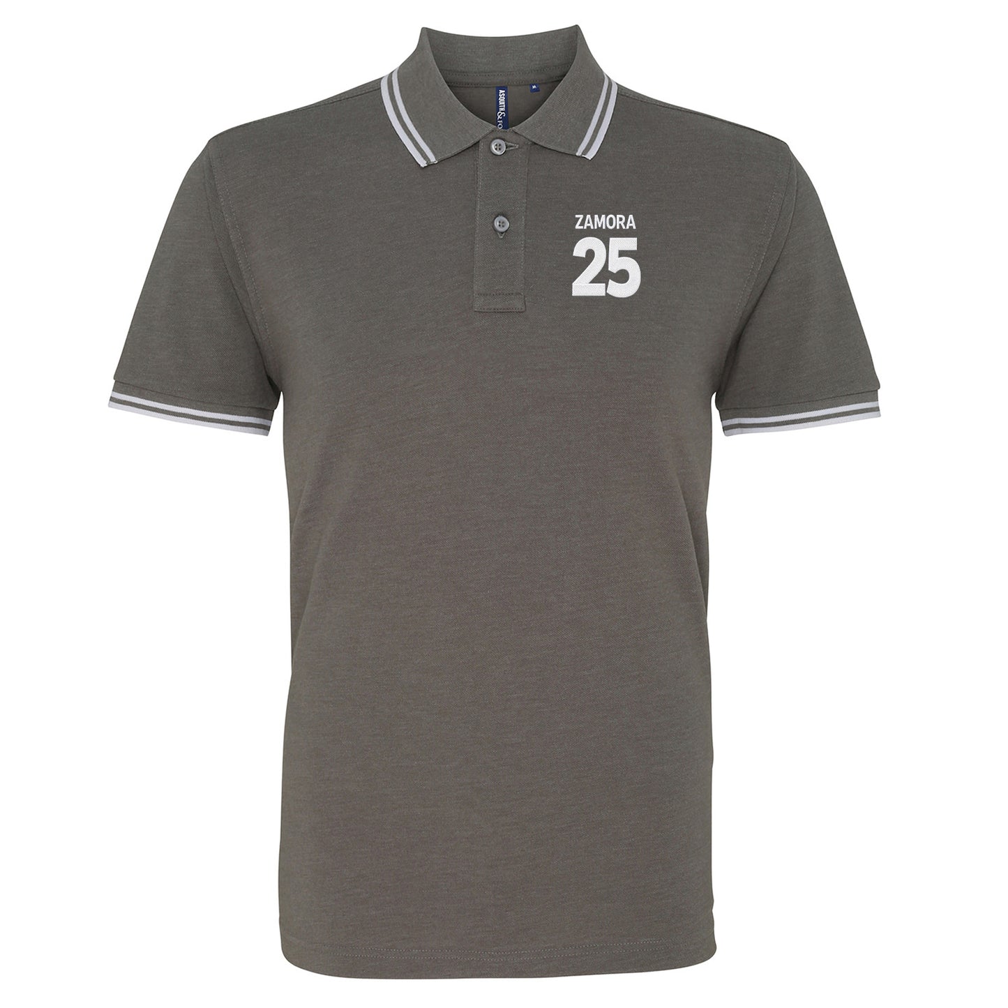 Bobby Zamora Brighton Football Tipped Polo Shirt 