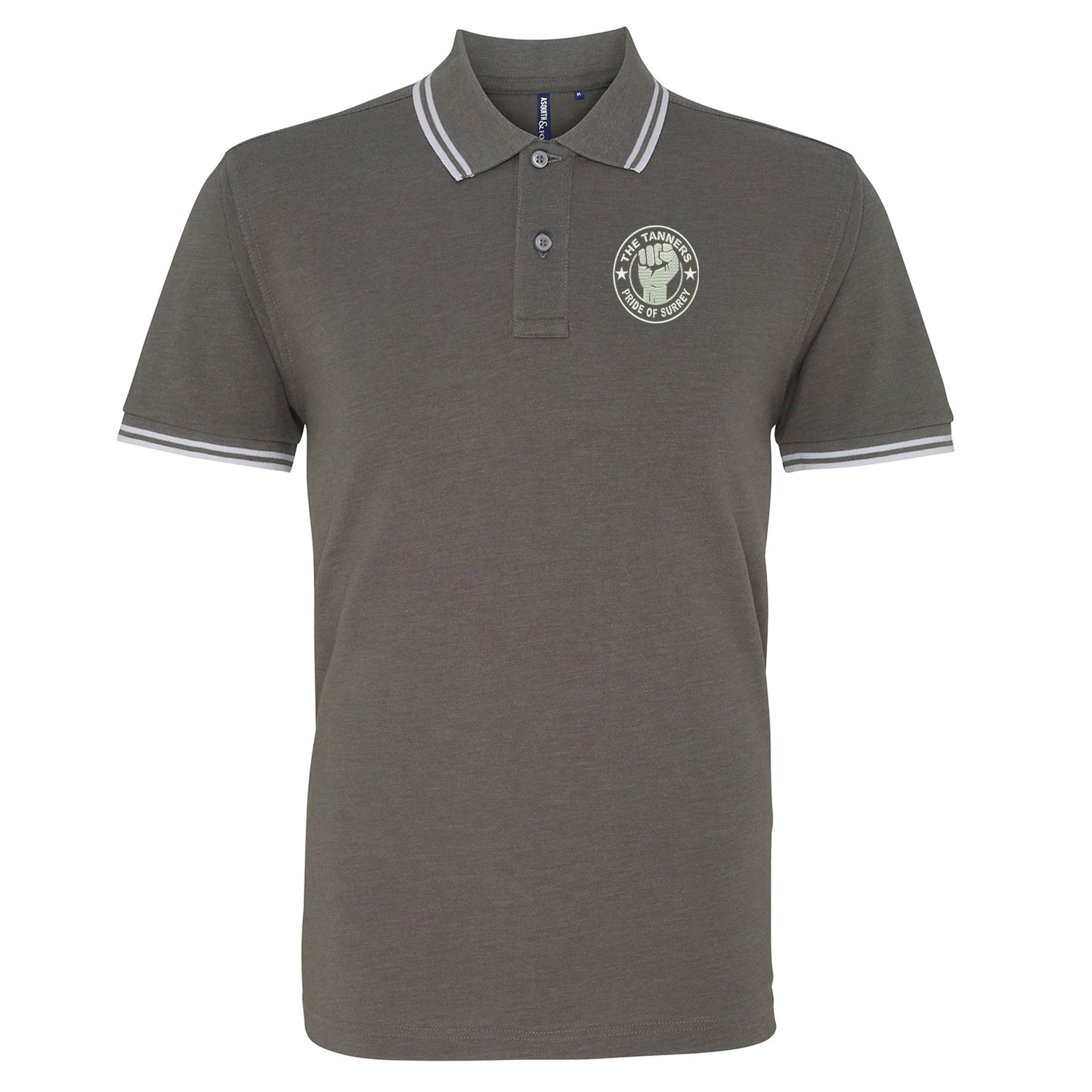 The Tanners Pride of Surrey Embroidered Tipped Polo Shirt