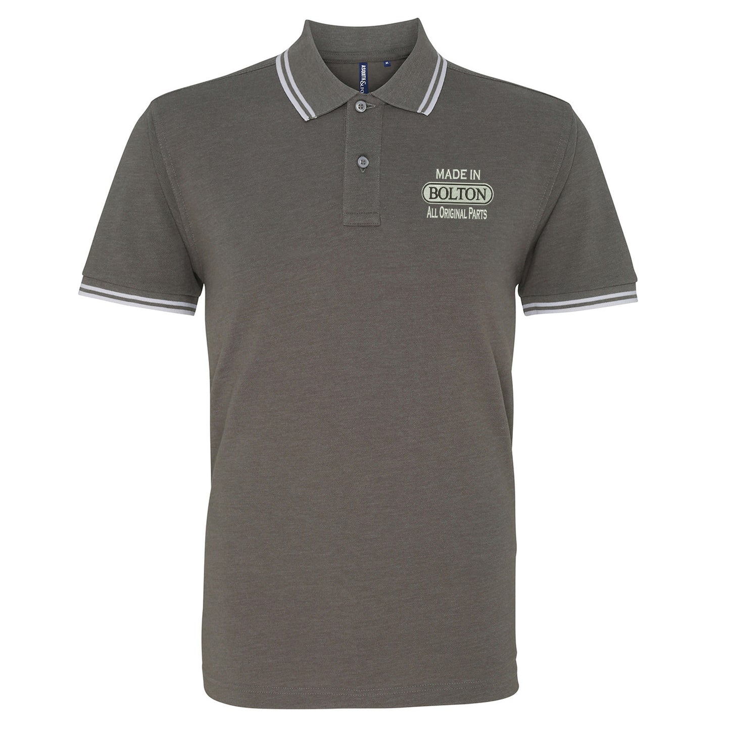 Made in Bolton All Original Parts Polo Shirt