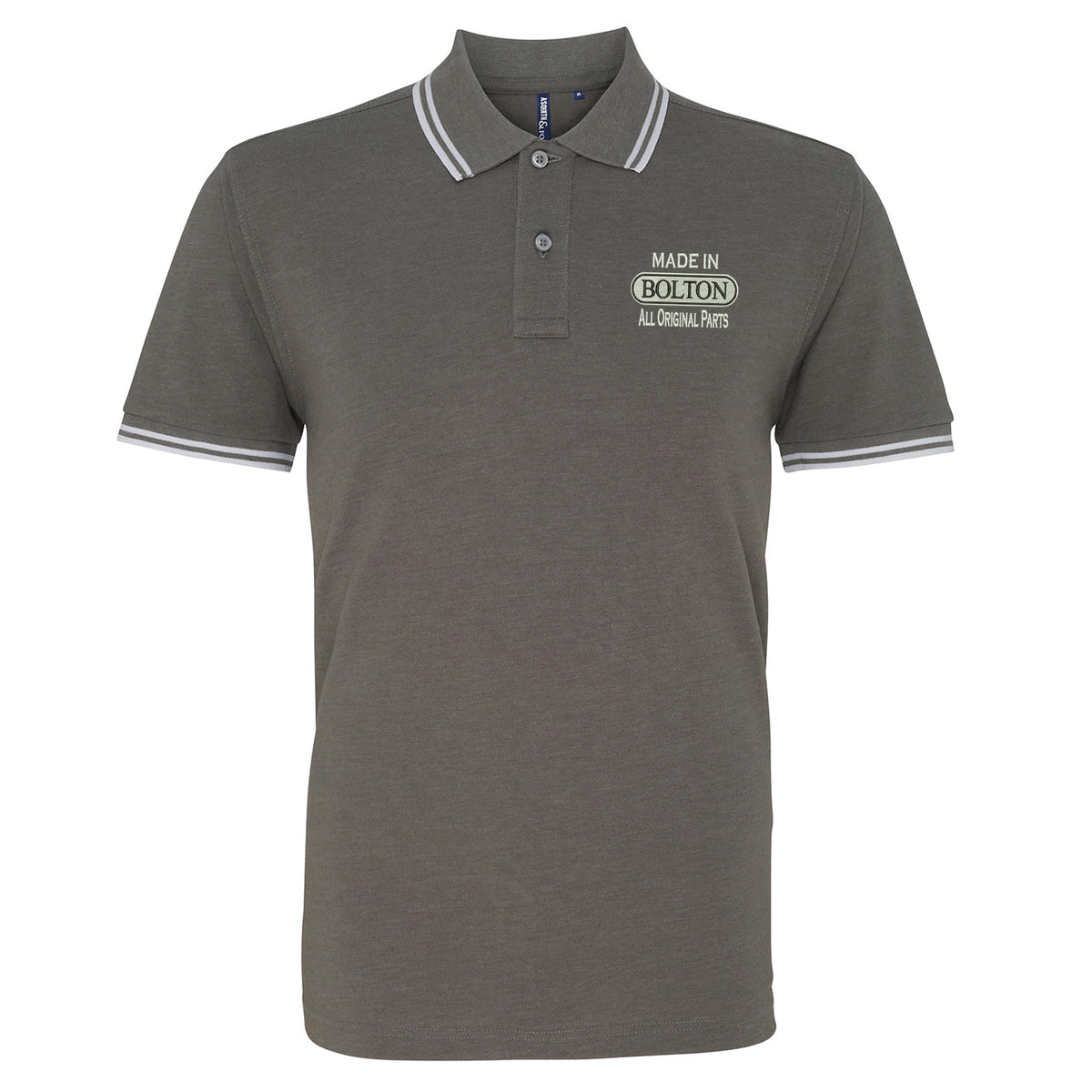 Made in Bolton All Original Parts Polo Shirt