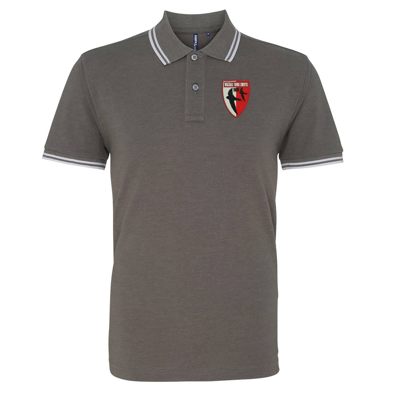Old School Walsall Tipped Polo Shirt 