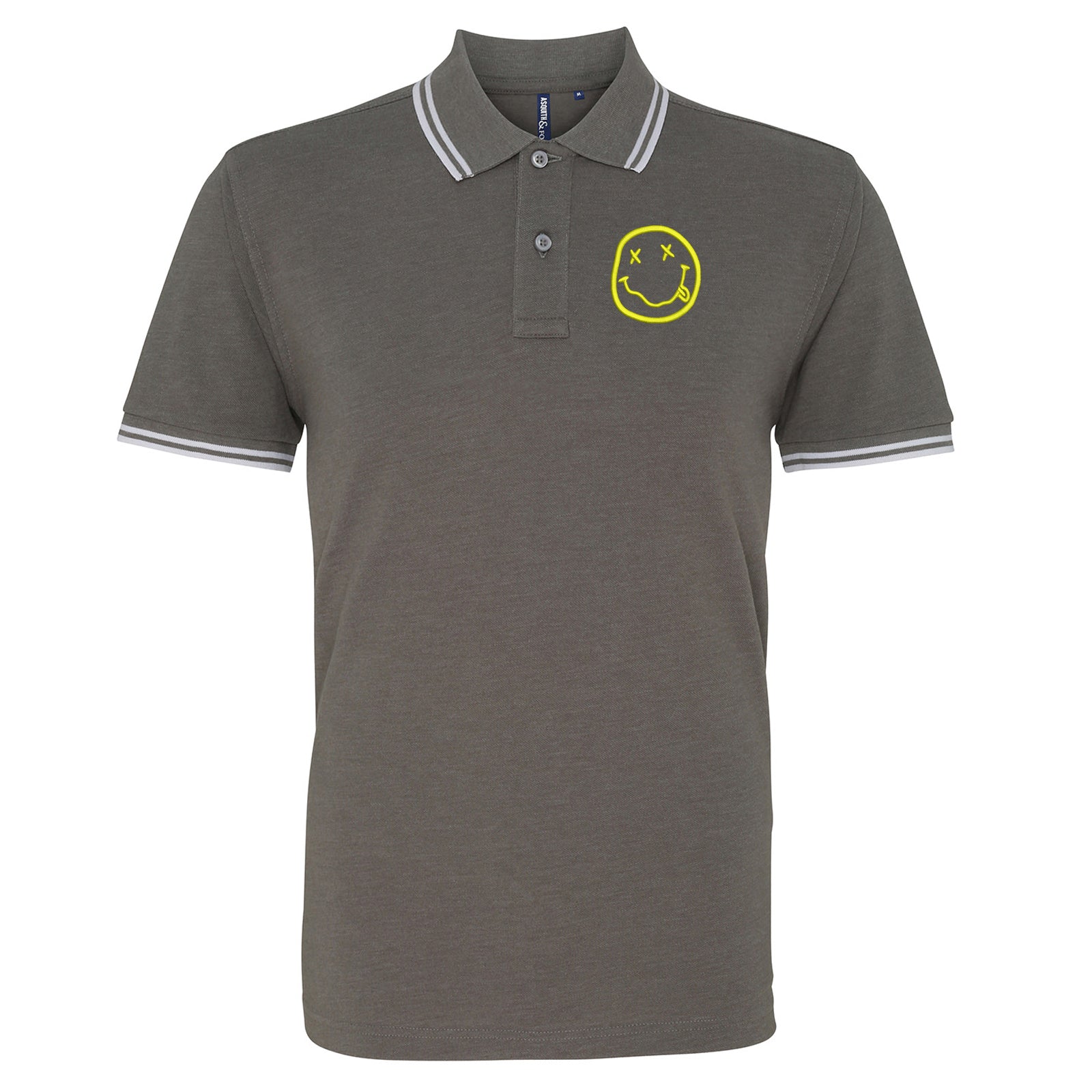 Nirvana 1991 Tipped Polo Shirt