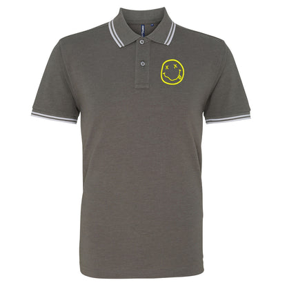 Nirvana 1991 Tipped Polo Shirt