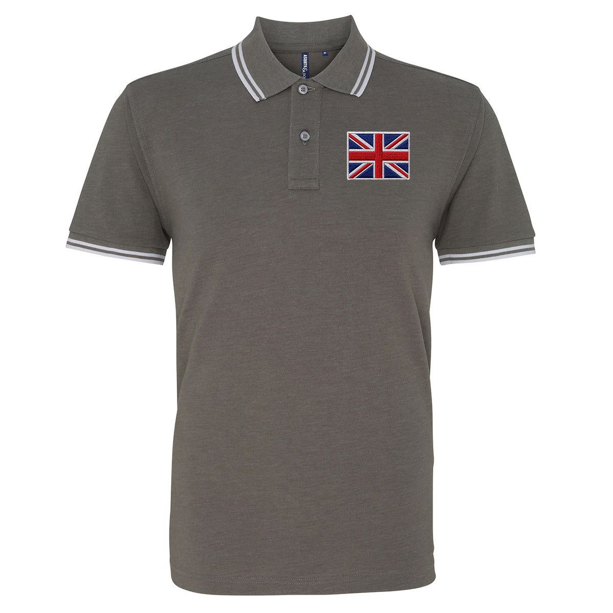 Union Jack Tipped Polo Shirt 