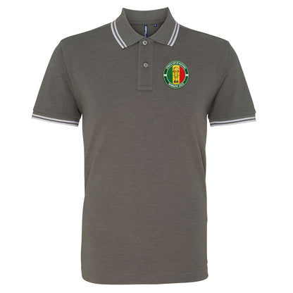 Senegal AFCON Winners 2025 Tipped Polo Shirt
