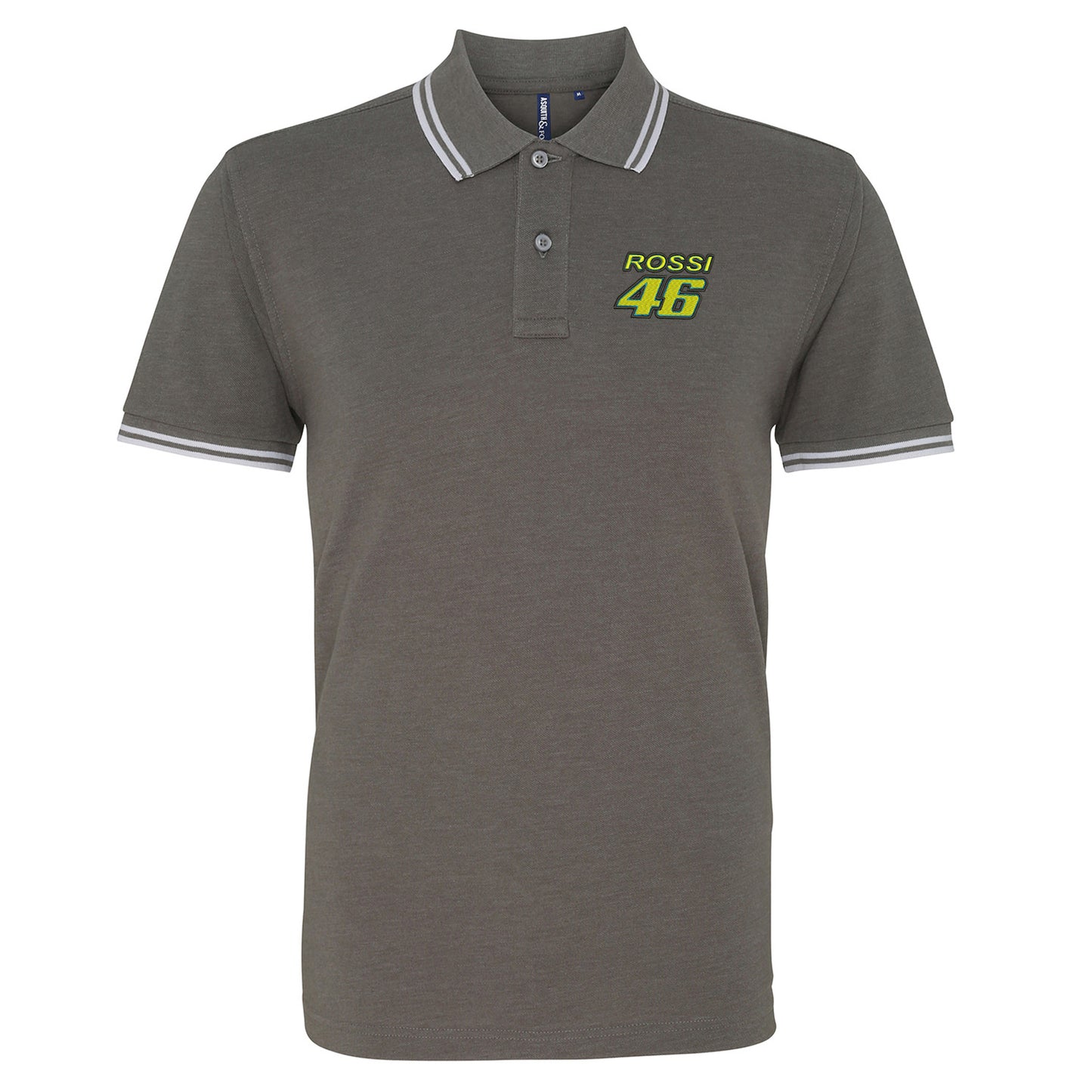 Rossi 46 Embroidered Tipped Polo Shirt