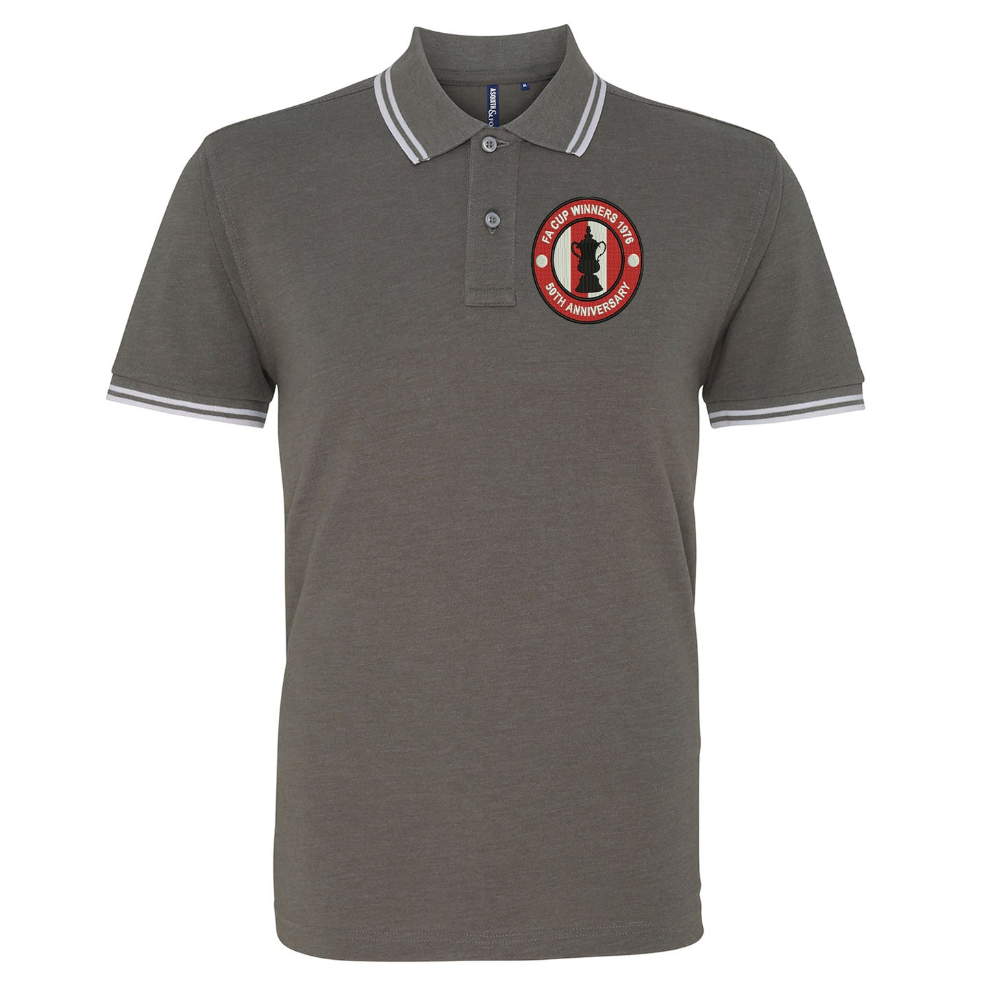 Southampton FA Cup Winners 1976 Tipped Polo Shirt
