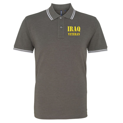 Iraq Veteran Tipped Polo Shirt