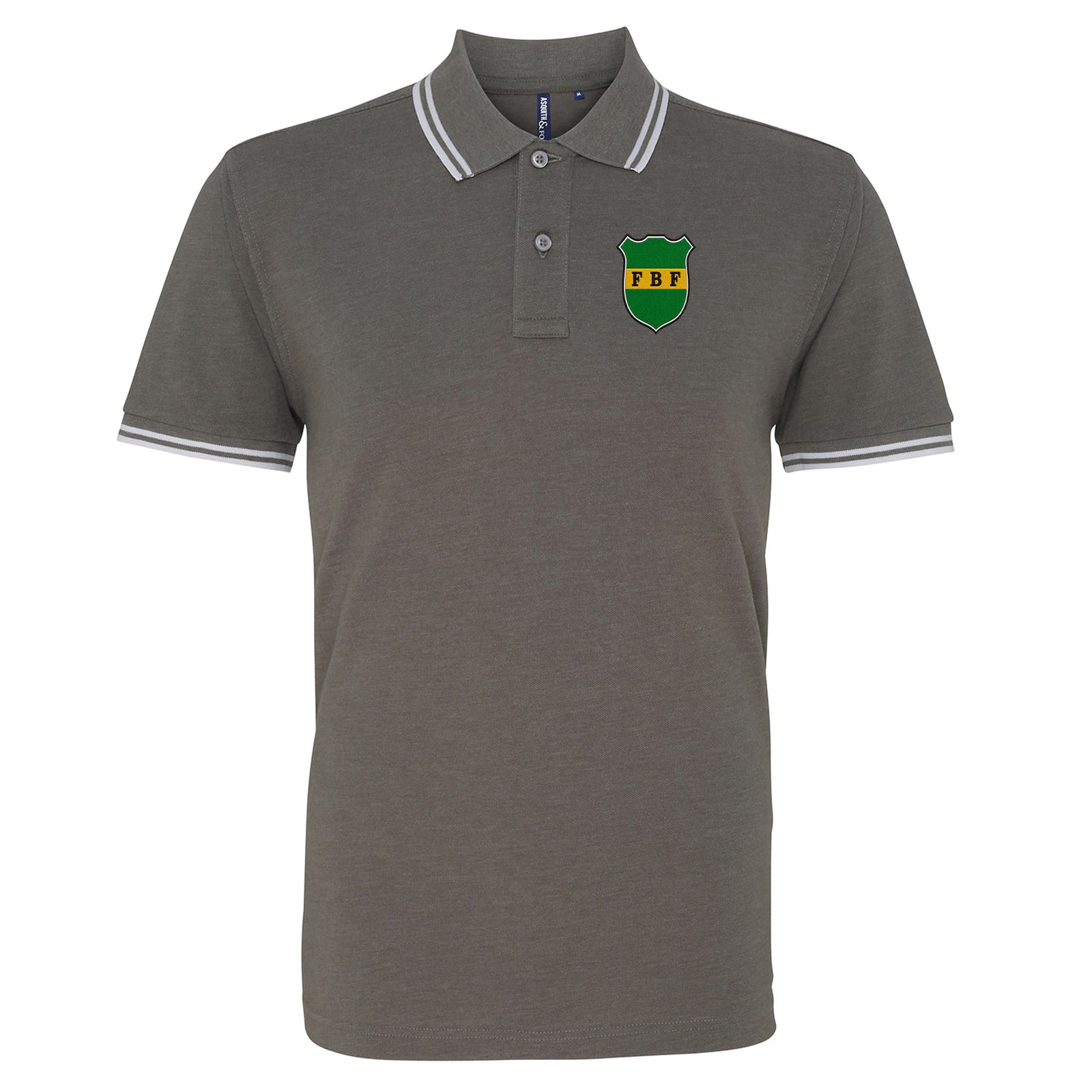 Classic Brazil Football Tipped Polo Shirt 