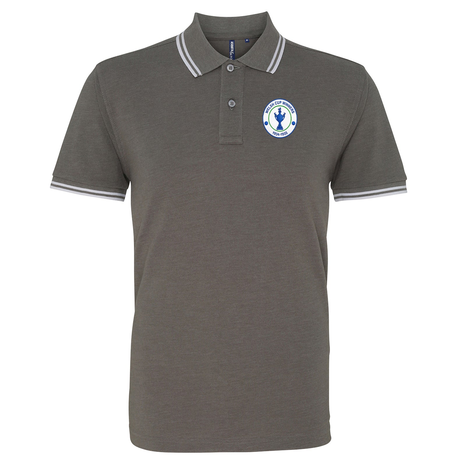 Vintage Tranmere Rovers Tipped Polo Shirt