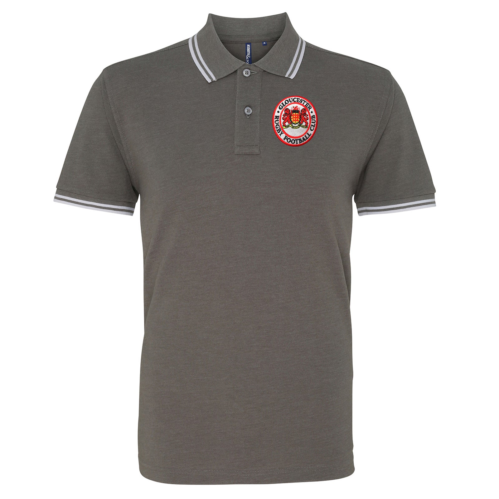 Gloucester Rugby Union Tipped Polo Shirt