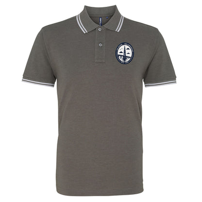 Falkirk 150th Anniversary Tipped Polo Shirt