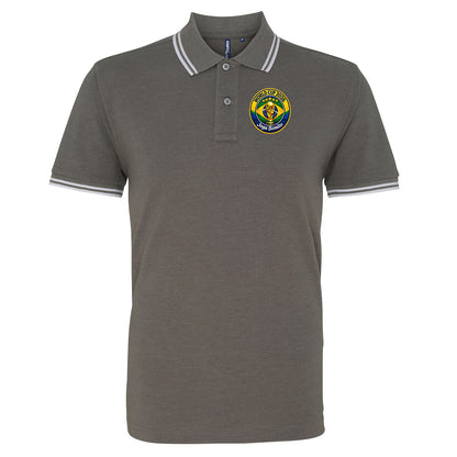 Brazil World Cup 2026 Football Tipped Polo Shirt