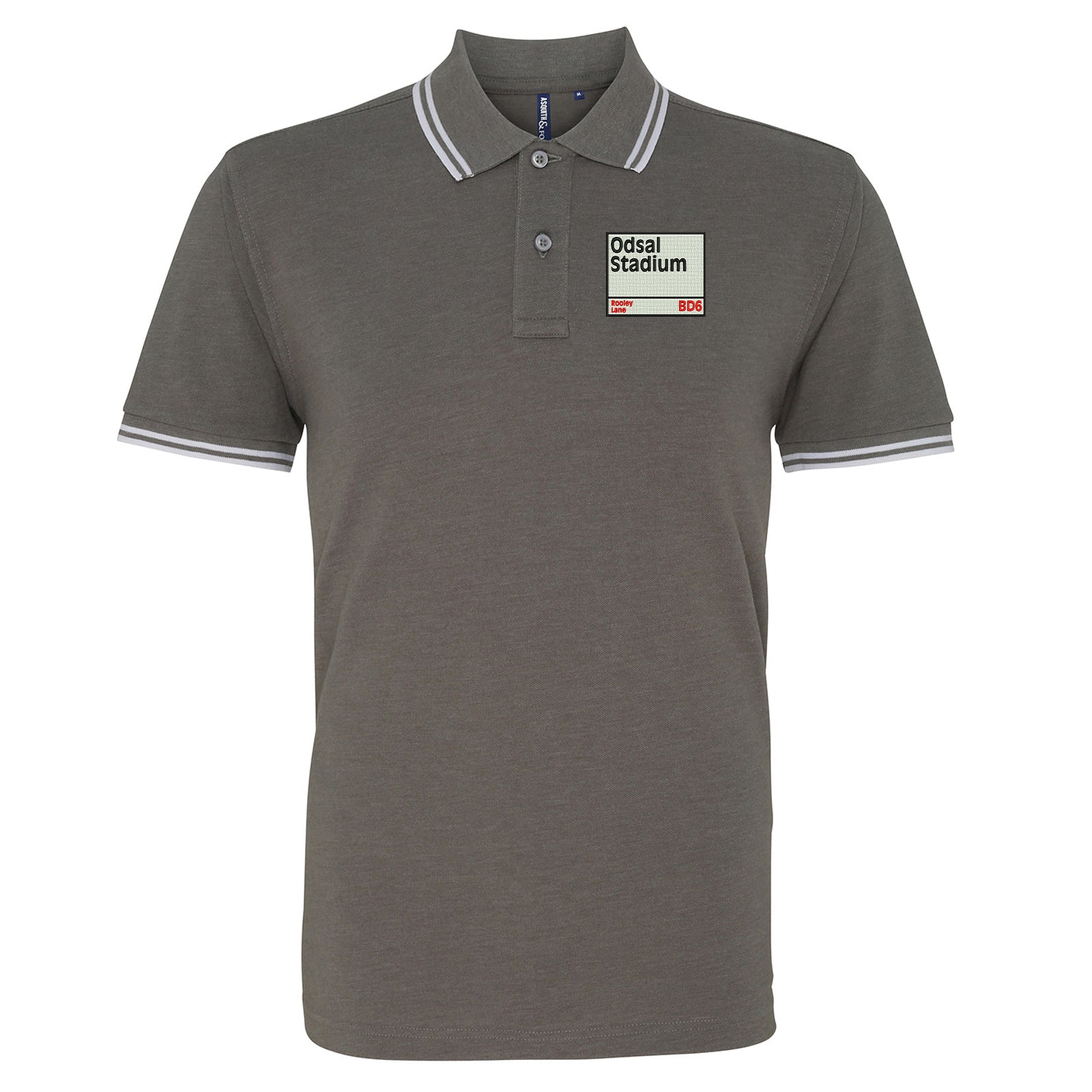 Bradford Bulls Odsal Stadium Tipped Polo Shirt