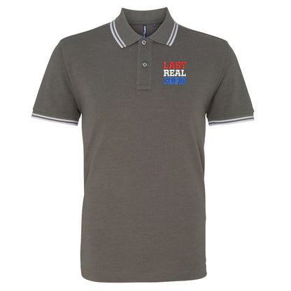 John Cena Last Real Champion Tipped Polo Shirt 
