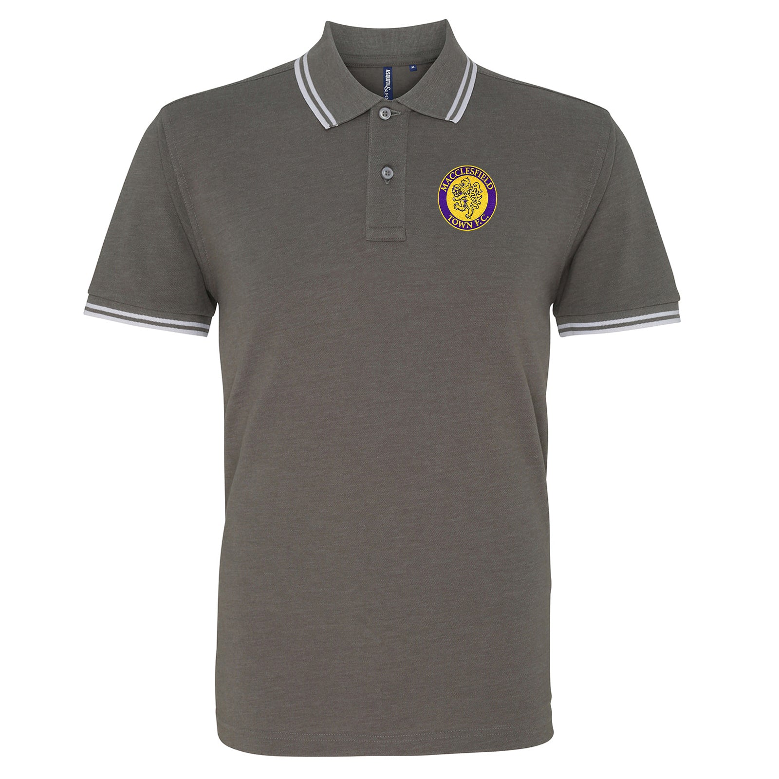 Macclesfield Town F.C.Tipped  Polo Shirt