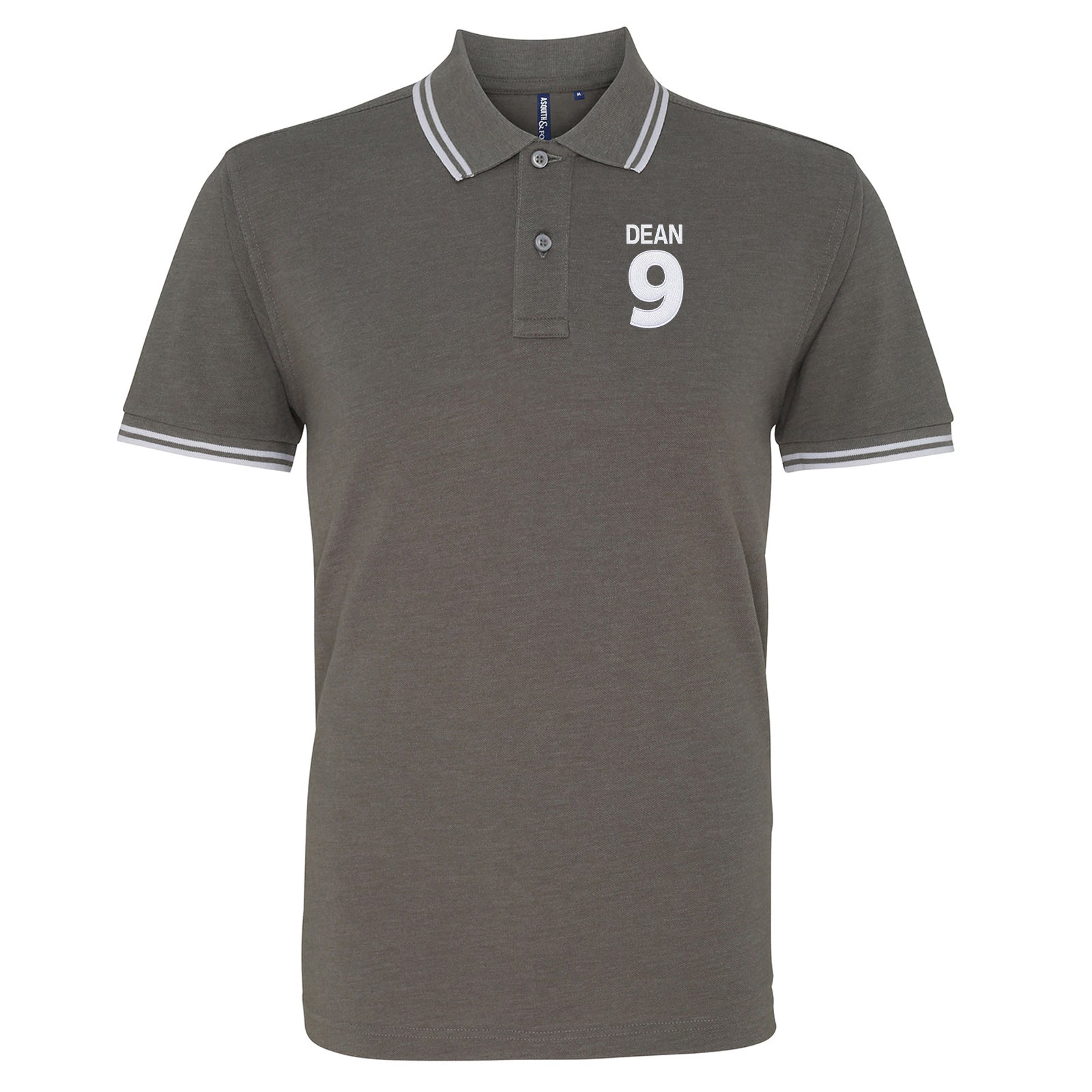 Dixie Dean Everton Football Tipped Polo Shirt