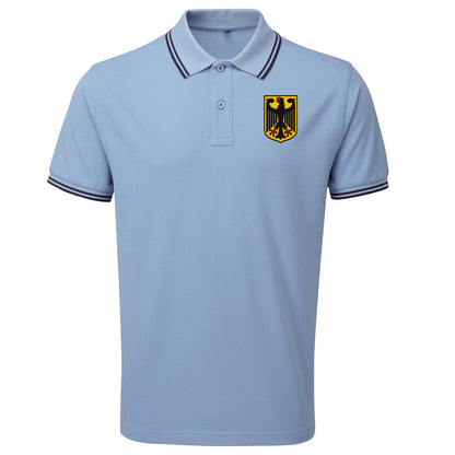Classic West Germany Tipped Polo Shirt 