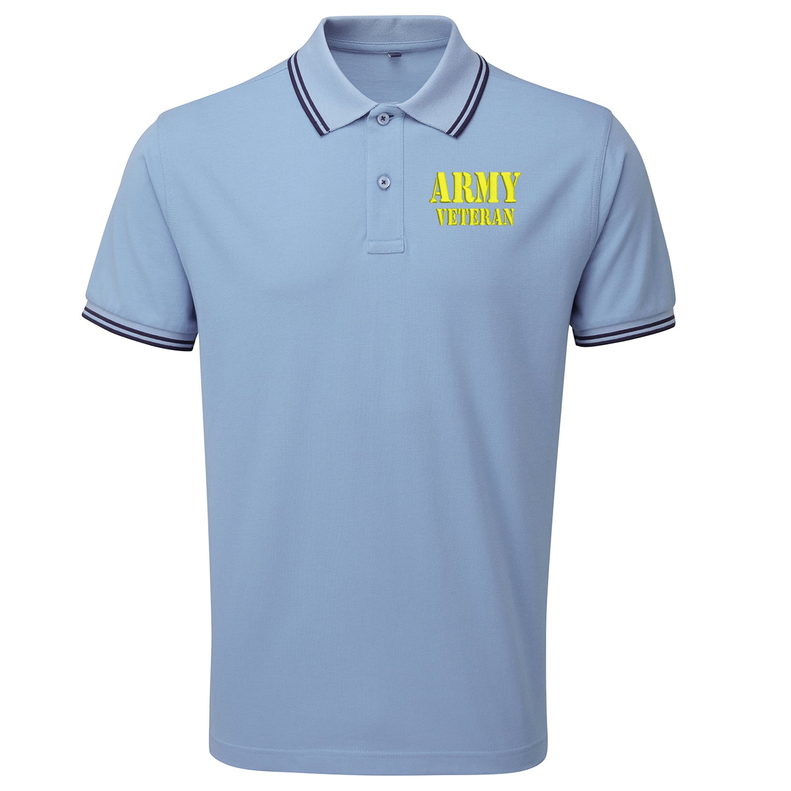 Army Veteran Tipped Polo Shirt