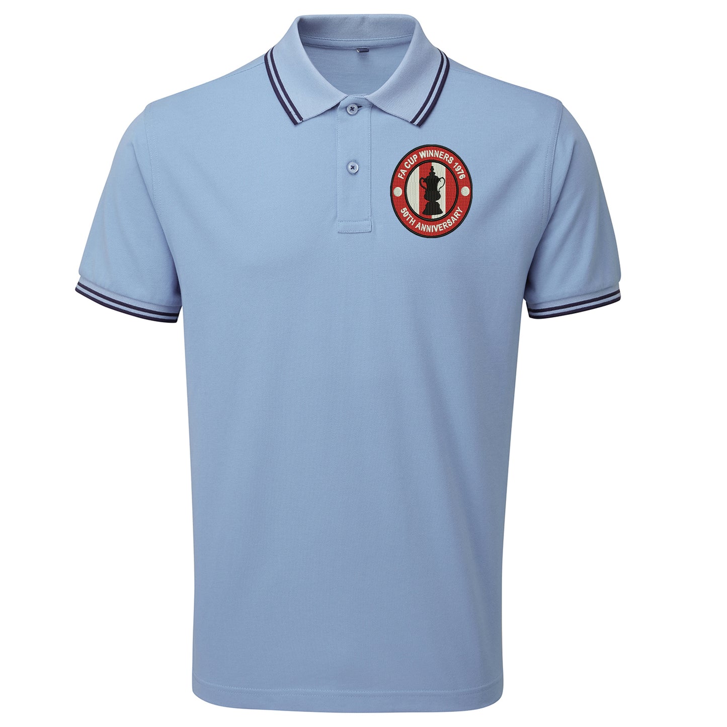 Southampton FA Cup Winners 1976 Tipped Polo Shirt