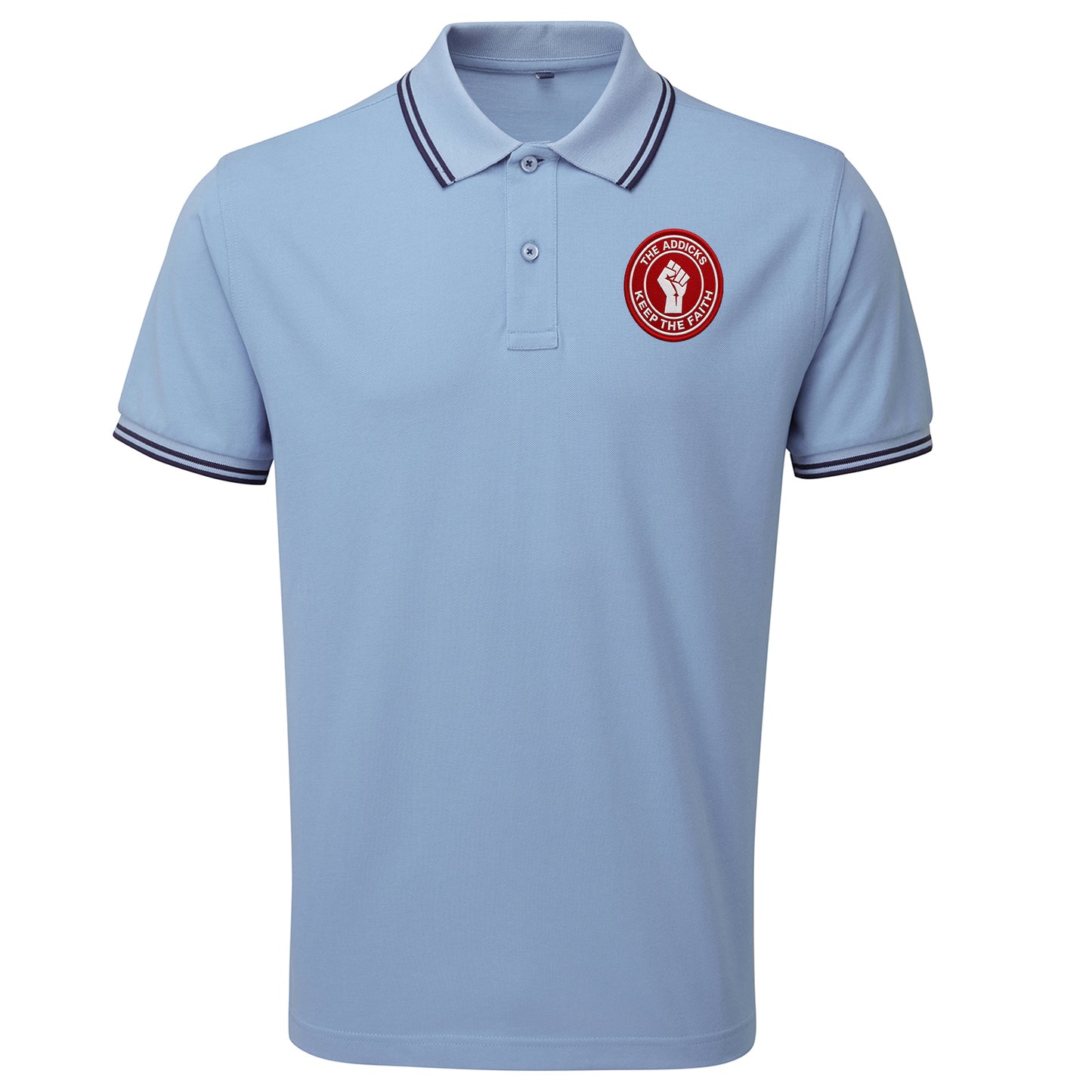 Charlton Athletic The Addicks Football Fans Tipped Polo Shirt