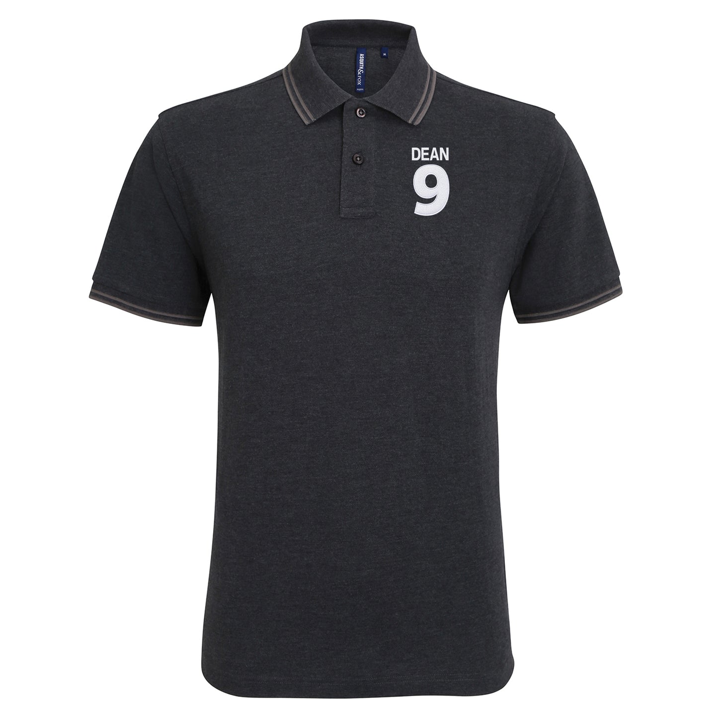 Dixie Dean Everton Football Tipped Polo Shirt