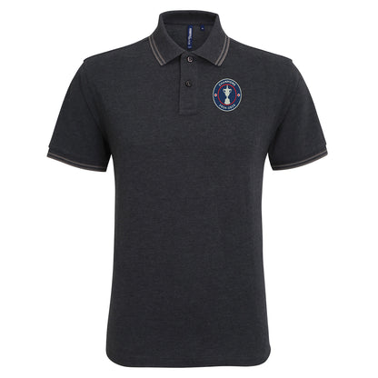Falkirk Champions 2025 Tipped Polo Shirt