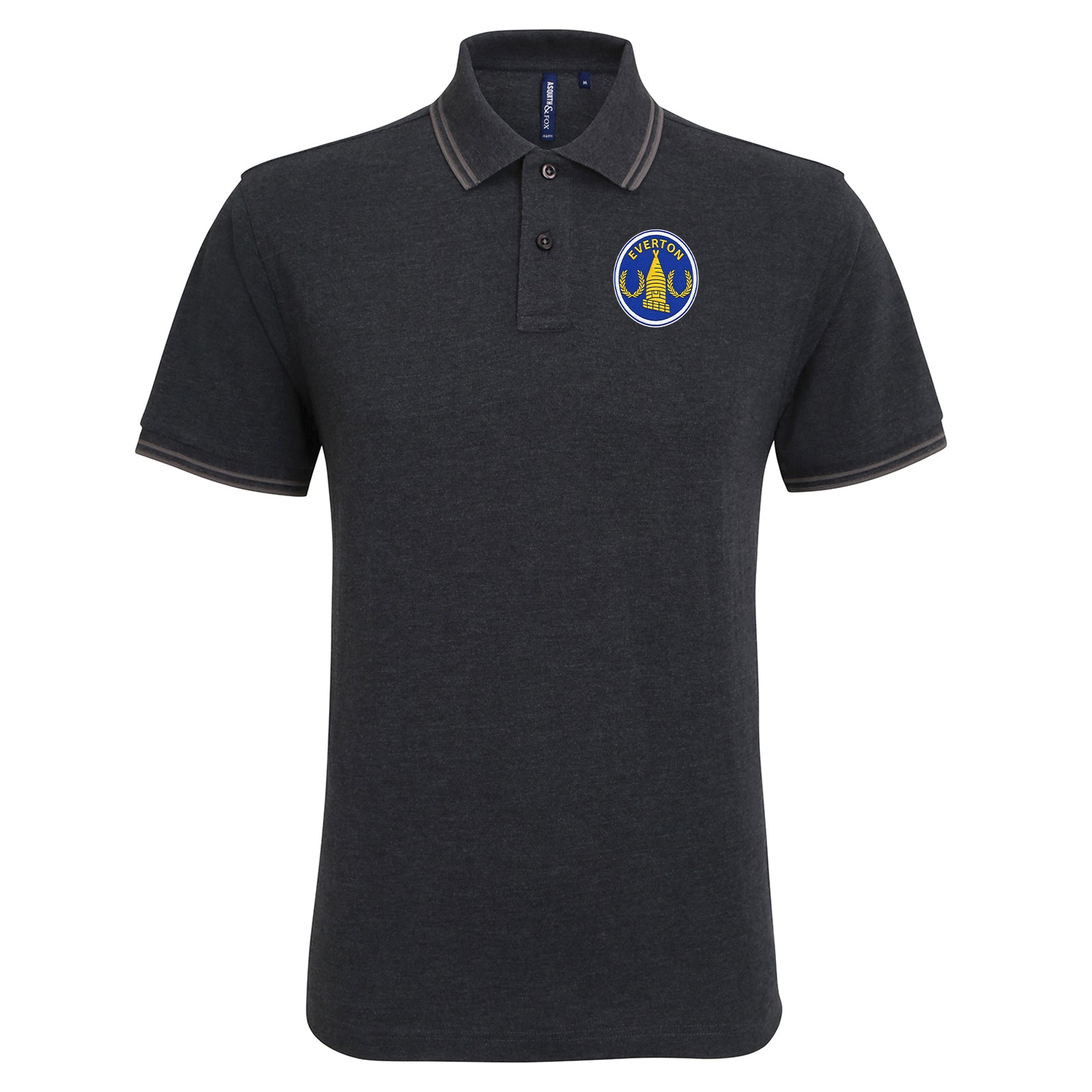 Classic Everton FC Tipped Polo Shirt