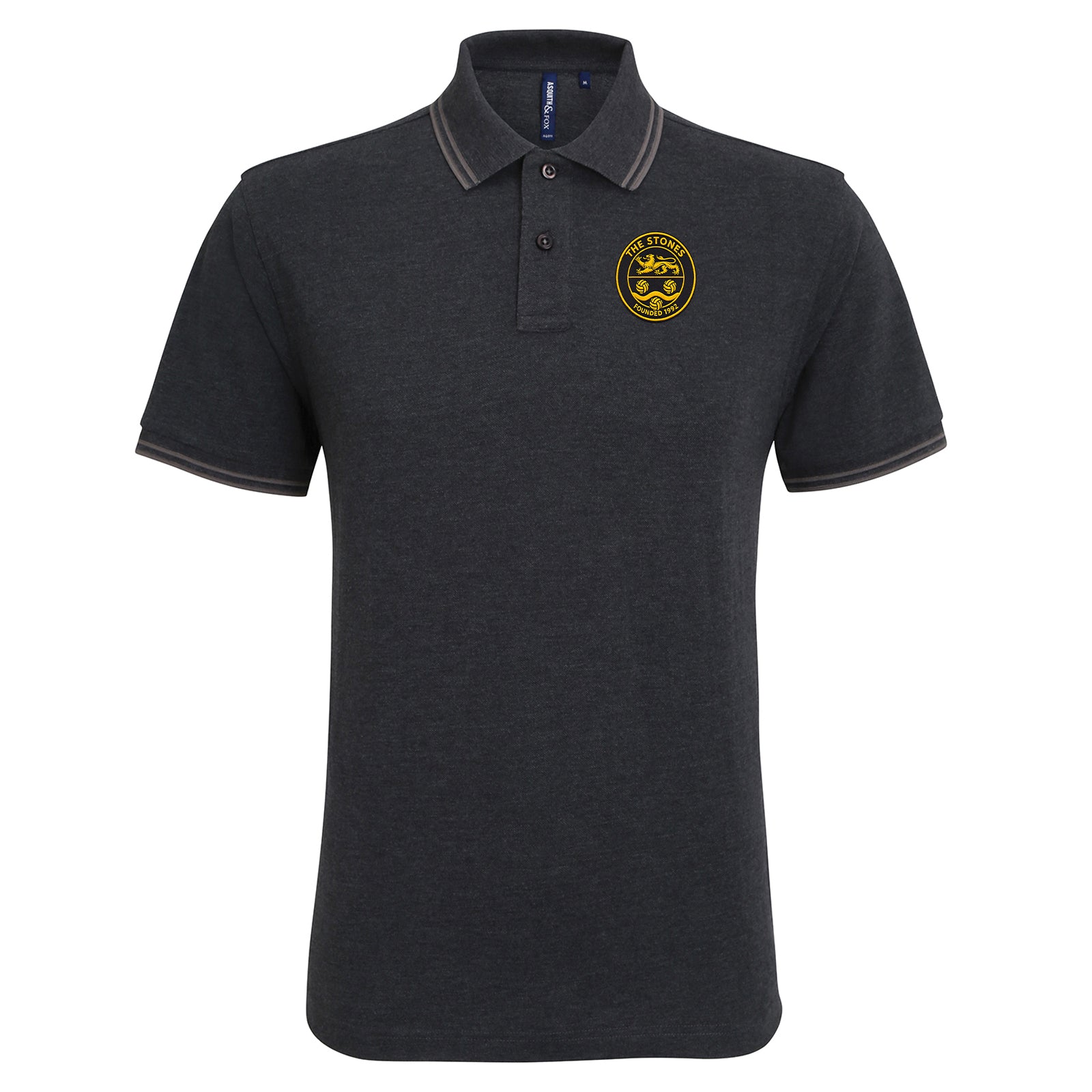 Newport County Football Tipped Polo Shirt