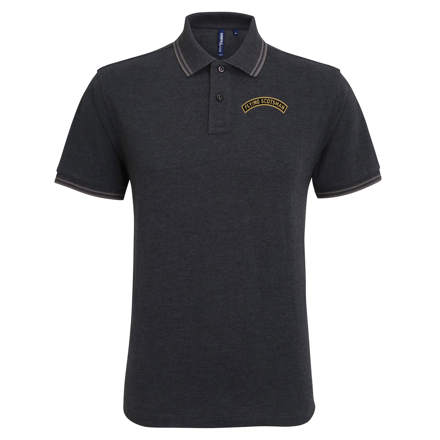 Flying Scotsman Tipped Polo Shirt