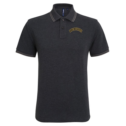 Flying Scotsman Tipped Polo Shirt