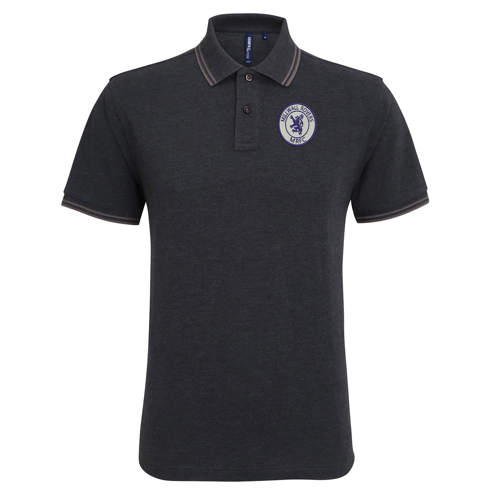 Classic Millwall Football Tipped Polo Shirt