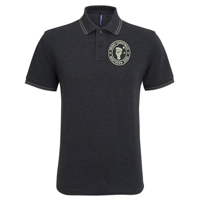 Northern Soul Christmas Tipped Polo Shirt