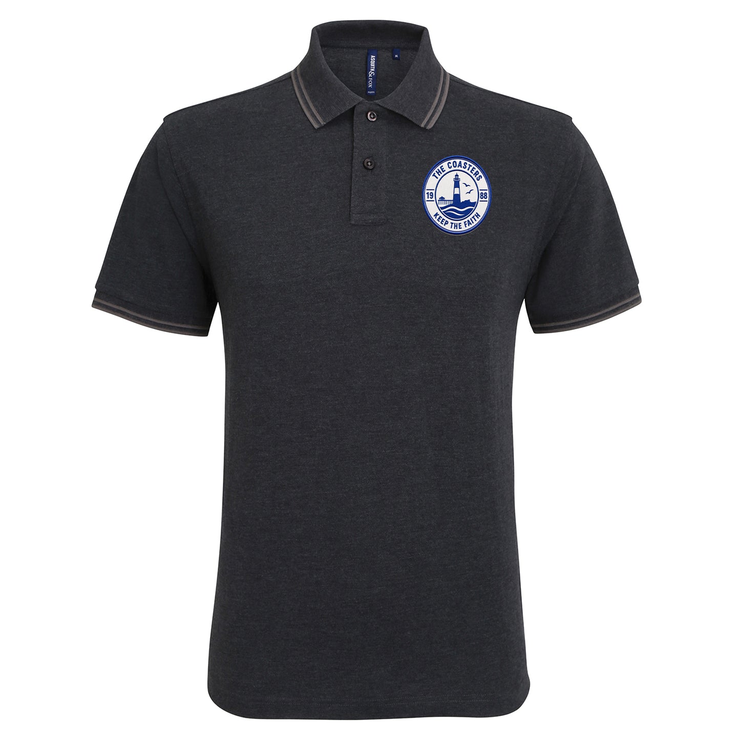 Flyde Football Tipped Polo Shirt
