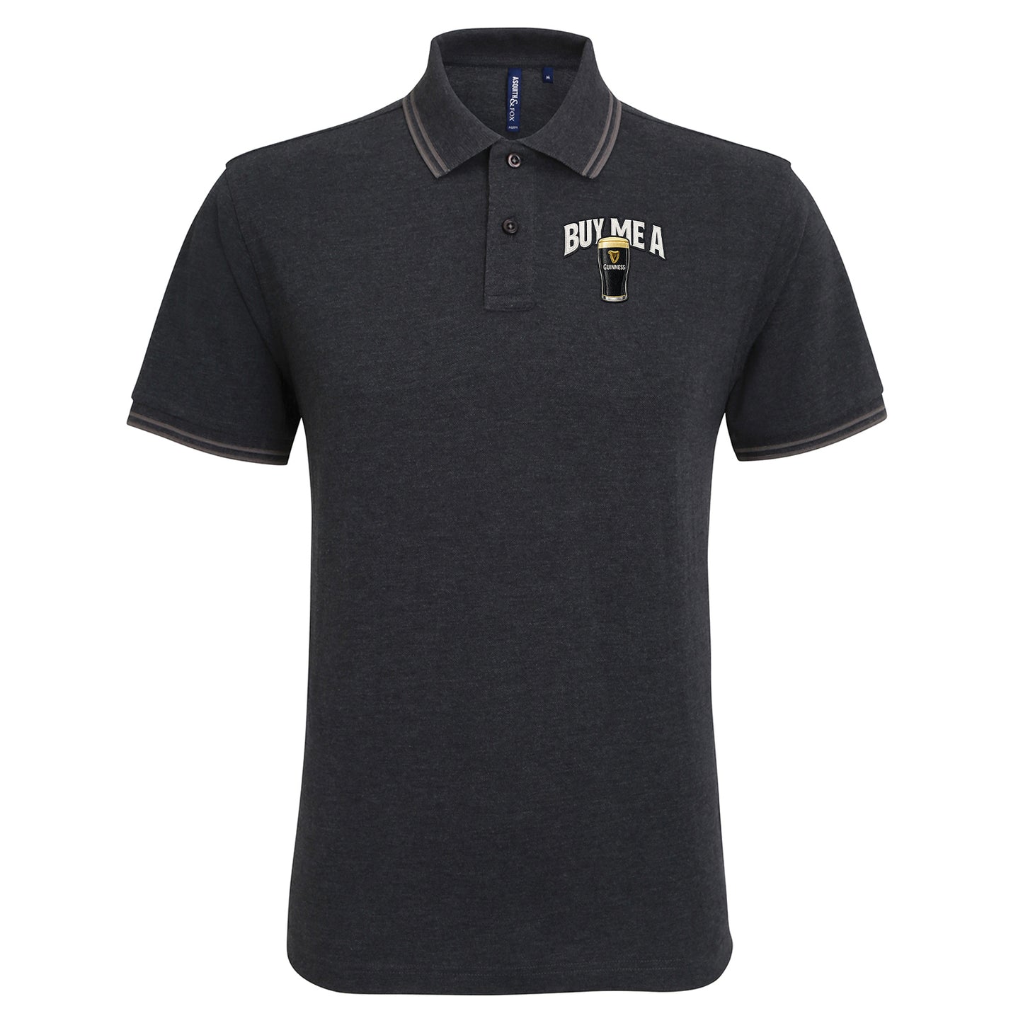 Buy Me a Guinness Tipped Polo Shirt
