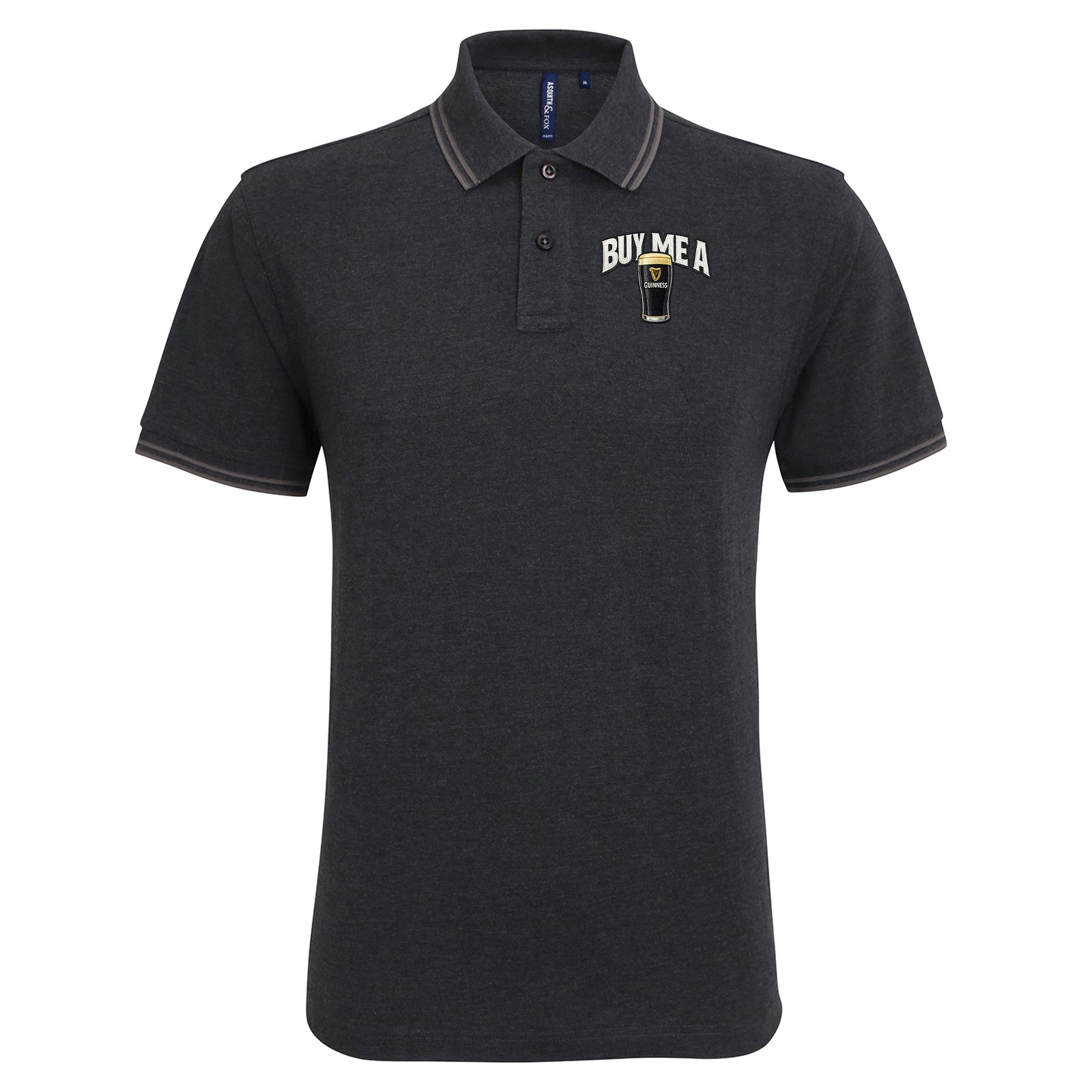 Buy Me a Guinness Tipped Polo Shirt