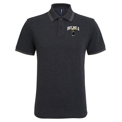Buy Me a Guinness Tipped Polo Shirt
