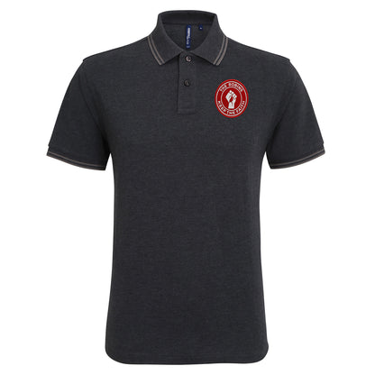 Bristol City The Robins Keep The Faith Tipped Polo Shirt