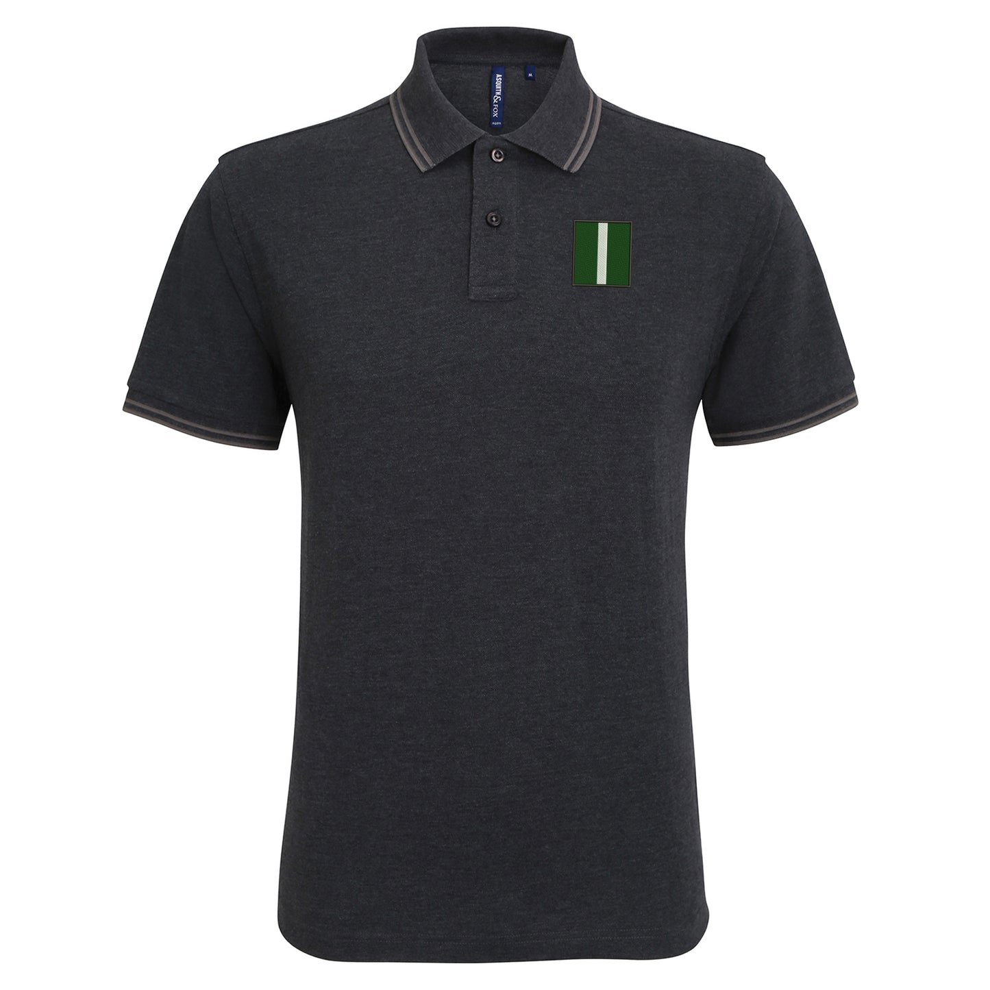 The Green Howards Tactical Recognition Flash Embroidered Tipped Polo Shirt