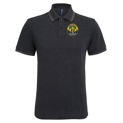 Brazil World Cup 2026 Football Tipped Polo Shirt