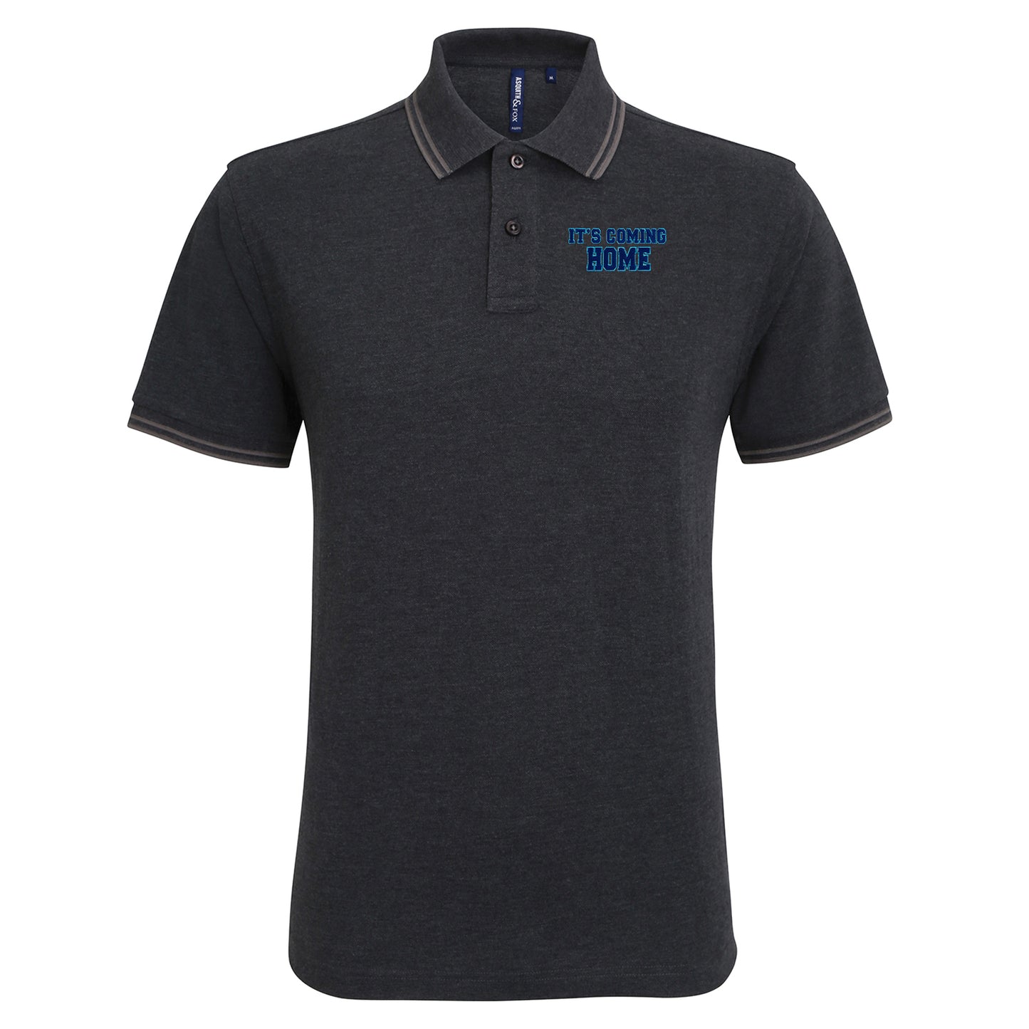 It's Coming Home England Football Tipped Polo Shirt