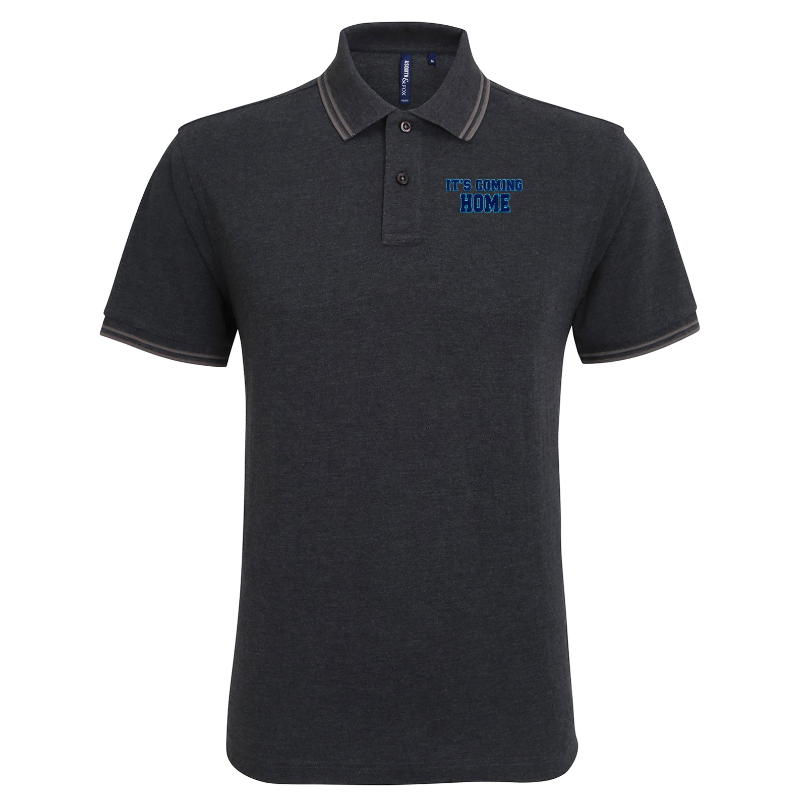 It's Coming Home England Football Tipped Polo Shirt