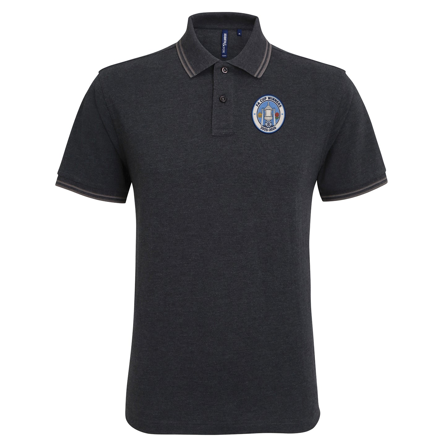 Man City FA Cup Winners 2026 Tipped Polo Shirt