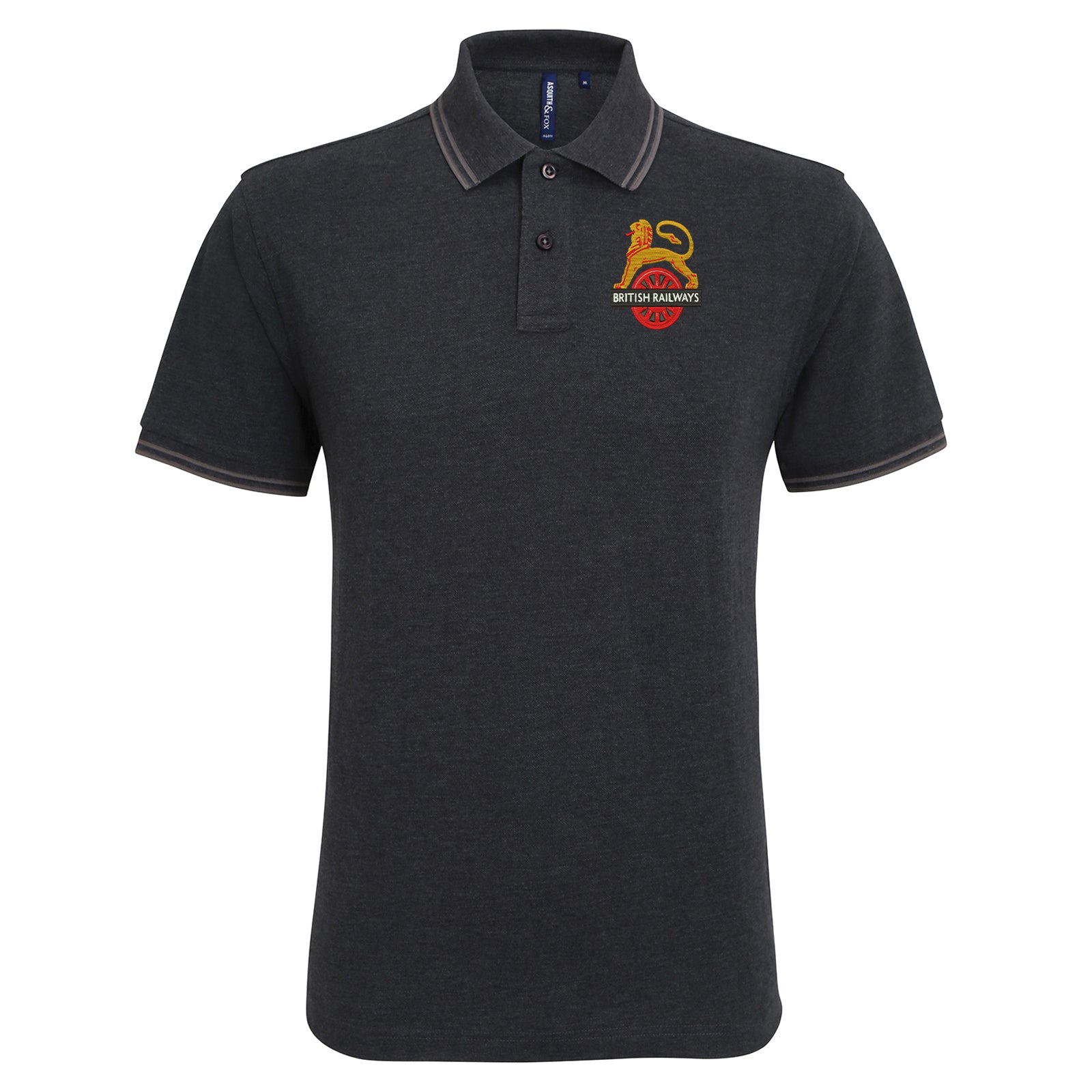 British Railways Tipped Polo Shirt 