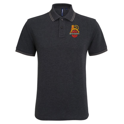 British Railways Tipped Polo Shirt 
