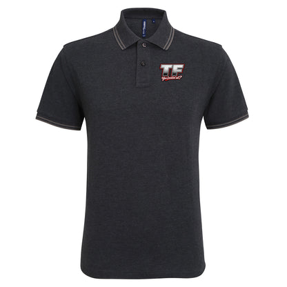 TF You Lookin’ at Tipped Polo Shirt 