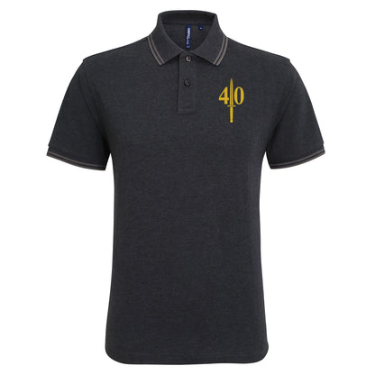 40 Commando Tipped Polo Shirt